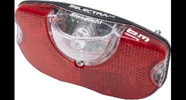 BUSCH & MÜLLER Selectra Plus LED standlicht - dynamo - rood - 320 ALK