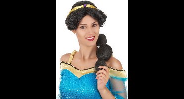 "Oosterse pruik voor dames - Verkleedpruik - One size"