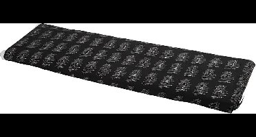 Stof b: 145 cm 140 g/m2 donkergrijs 10m