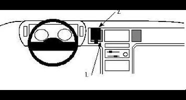 Brodit Proclip Center Mount (851956)