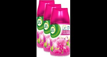 Air Wick Freshmatic Automatische Spray Luchtverfrisser - Roze Vlinderbloesem Navulling - 3 Stuks - voordeelpak