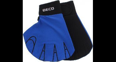 Beco Open Aquahandschoenen Soft - Blauw - Maat L