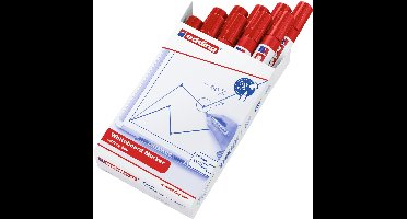 Edding 660 Whiteboard Marker Rood