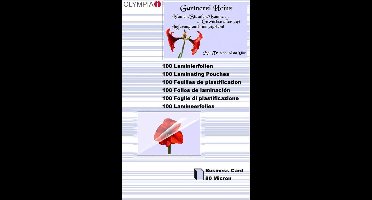 1x100 Olympia Lamineerfolie Visitekaarten 80 micron     9169