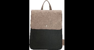 Beagles Vilten Rugzak Rugtas Zwart Vilt Trendy Tas