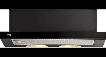 Beko CTB6250B Wall-mounted cooker hood 420m³/uur E Zwart Afzuigkap