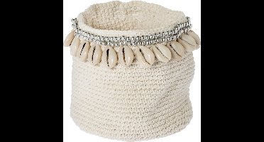 Riverdale Sfeerlicht Shells wit 12cm