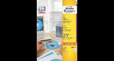 Huismerk Avery L6015-25 CD-Etiket Classic Size
