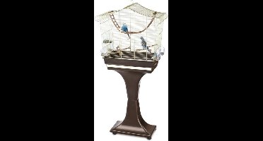 Imac vogelkooi sofia bruin / messing