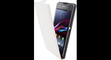 Mobiparts Premium Flip Case Sony Xperia Z1 White