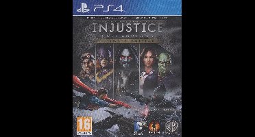 Warner Bros Injustice: Gods Among Us - Ultimate Edition, PS4, PlayStation 4, Multiplayer modus, T (Tiener)