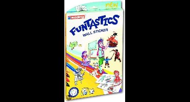 Edding Funtastics Muurstickers - Piraten