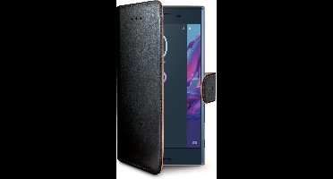 Celly Wally hoesje geschikt voor Sony Xperia XZ zwart