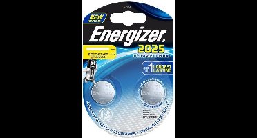 Energizer Batterij Knoopcel Ultimate Lithium 3v Cr2025 2 Stuks