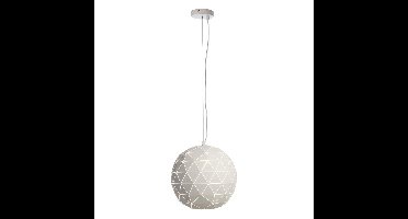 Deko-Light Asterope Round 400 - Hanglamp Metaal - Rond - Mat Wit - Modern - Geschikt voor LED