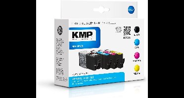 KMP Inkt vervangt HP 903XL Compatibel Combipack Zwart, Cyaan, Magenta, Geel H176VX 1756,0005