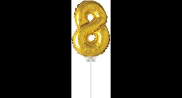 Haza Original Folie Ballon 8 Goud 40cm