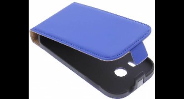 Mobiparts - Blauwe premium flipcase - Samsung Galaxy Ace Style