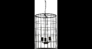 Light & Living Hanglamp  BINTY Ø40x60 cm  -  zwart zink