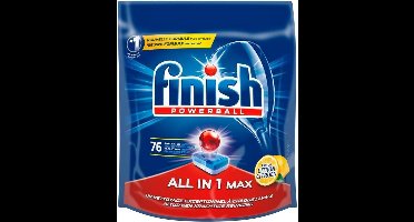 Finish - Powerball - All in 1 Max Citroen - 76 vaatwastabletten