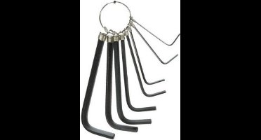 Inbussleutel set - 8 stuks - Zwart - Klussen - Gereedschap