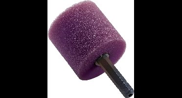FLEX - PZ-V 35 HEX - Polishing Sponge Round for FLEX PXE80 - Purple - Medium