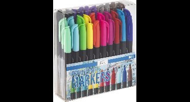Permanent Marker 30pcs - Stiften voor op Plastic - Stiften voor Volwassenen - creatief tekenen - Markers
