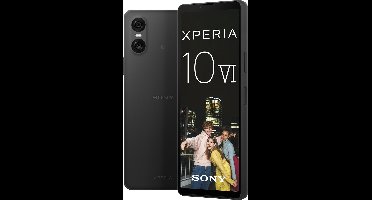 Sony Xperia 10 VI - 128 GB - Zwart