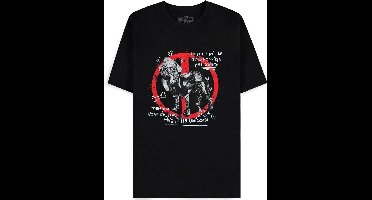 Deadpool Dogpool T-shirt zwart XL Katoen Heren - Fan merch, Film, Marvel, Superhelden