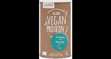 Purasana Purasana Single Protein Powder 50% Hennep Natuur Vegan Bio 400 gr