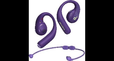 soundcore by Anker AeroFit Pro Wireless Open Earplugs, Super Comfortable, Sturdy Fit, Ergonomic Design, Rich Sound with LDAC, Bluetooth 5.3, IPX5 Waterproof, 46 Hours Playtime, App Control