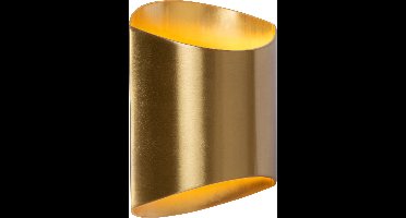 Lucide DILETTA - Wandlamp - 1xG9 - Mat Goud / Messing
