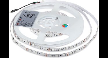 V-TAC VT-5050 60 IP20-RGB Set LED Striplight Kits - EU Stekker - IP20 - RGB - 5m Rol