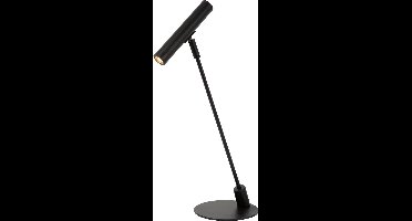 Lucide ALEC - Bureaulamp - LED 3 StepDim - G9 - 1x3W 2700K - Inclusief omwisselbare ringen - Zwart