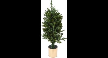 Kunstkerstboom in Gouden Pot - 90 cm