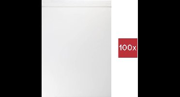 TRU COMPONENTS Hersluitbare zak zonder etiketstrook (l x b) 250 mm x 180 mm Transparant Polyethyleen 100 stuk(s)