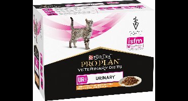 Pro Plan Veterinary Diets Feline Ur Urinary 10x85 g - Kattenvoer - Kip