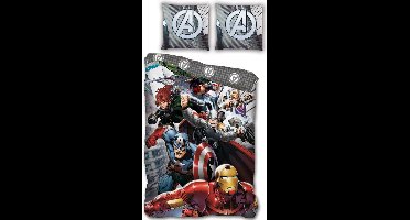 Marvel Avengers Dekbedovertrek Dream Team - 140 x 200 cm - Polyester