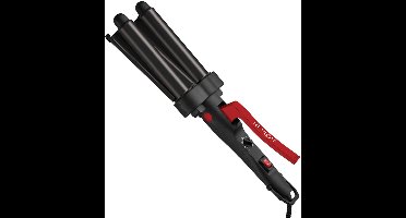 Revlon - Jumbo Waver - Wafeltang - Wave Krultang - Golvenkrultang - Haar -Beach Waves - Krultang - Zwart