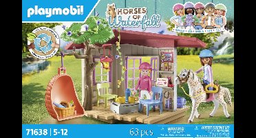 PLAYMOBIL Horses of Waterfall Geheim clubhuis voor paardenliefhebbers - 71638