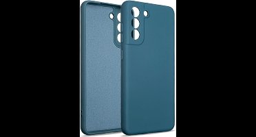 Beline Hoesje Siliconen Samsung M53 M536 blauw/blauw