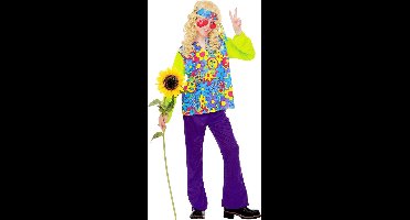 Hippie kleding kind 4-delig Prosperity - Maatkeuze: Maat 140