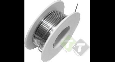 Soldeertin op rol, Soldeer tin, 1mm diameter