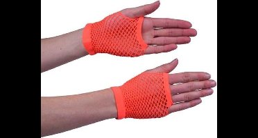 Witbaard Nethandschoenen Vingerloos 10 Cm Oranje One-size