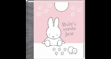 Nijntje Baby's Eerste Jaar Roze Boek