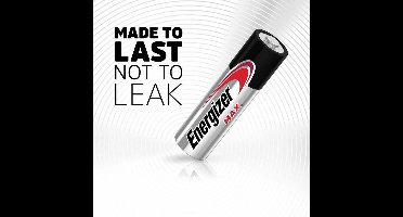 Alkaline Batterij AA 1.5 V Max 4-Blister