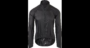 AGU Wind Fietsjack II Essential Heren - Zwart - XXL - Winddicht - Two-way Rits