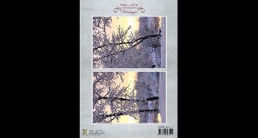 Nellie's Choice Decoupage knipvel Nature-2 A4 - NEVI089