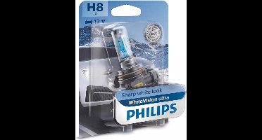 Philips 12360WVUB1 Halogeenlamp WhiteVision Ultra H8 35 W 12 V