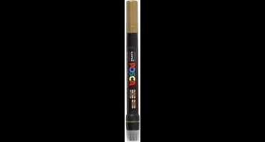 Brushverfstift Posca PCF-350 goud